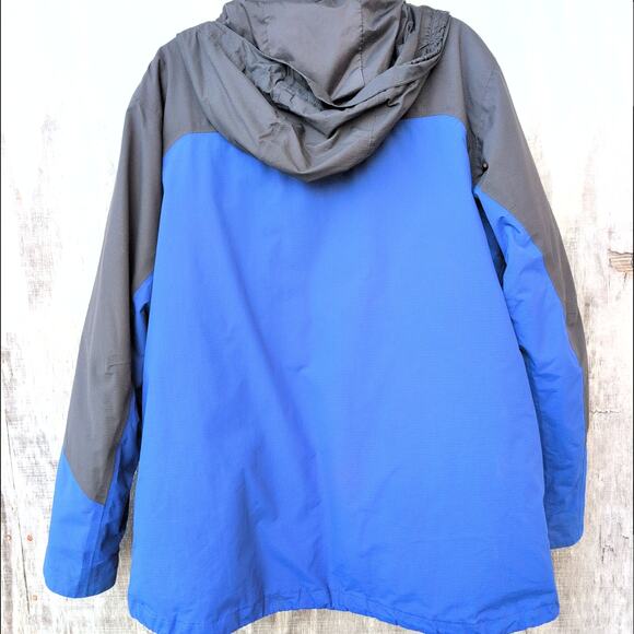 Columbia Omni Heat Interchange Removable Liner & Hood Men's XL Blue/Black - Picture 9 of 12